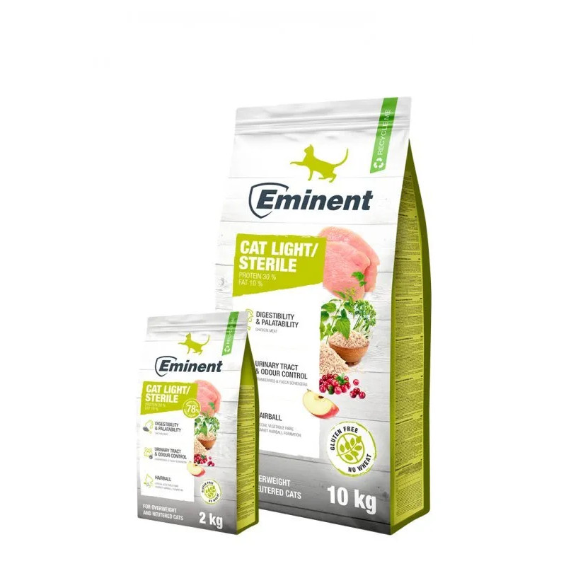Eminent Cat Light Sterile 2 kg