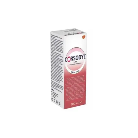 Corsodyl 0,1% dentálny roztok 200 ml