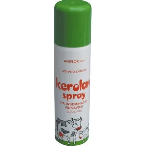 Kerolan spray na insemin. rukavice 150 ml