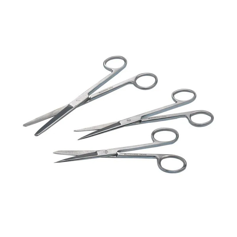 Nožnice chirurgické KRUUSE rovné O/T 145 mm