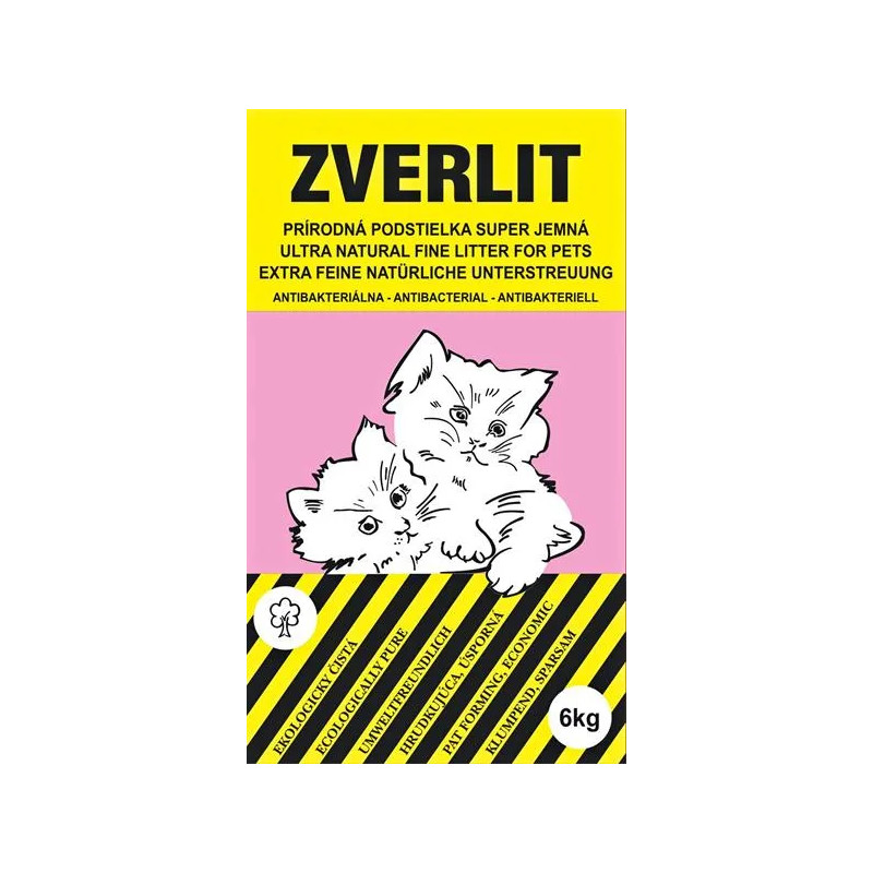 Zverlit ružový superjemný bez vône 6 kg Zverlit ružový superjemný bez vône 6 kg