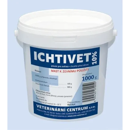 Ichtivet 10% ung. 1 kg