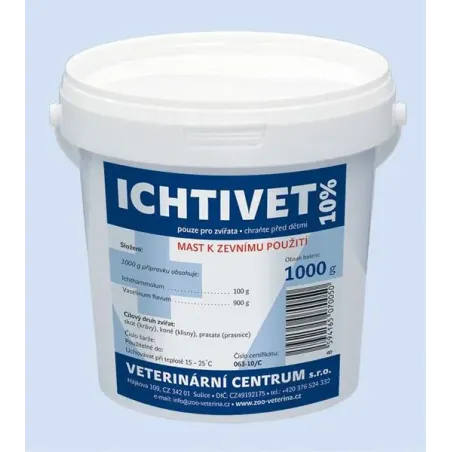 Ichtivet 10% ung. 1 kg