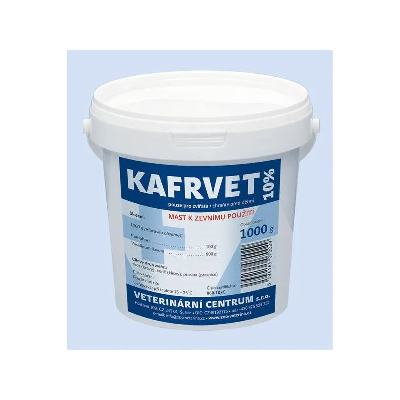 Kafrvet 10% ung. 1 kg