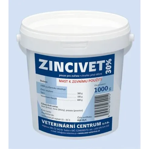 Zincivet 30% ung. 1 kg