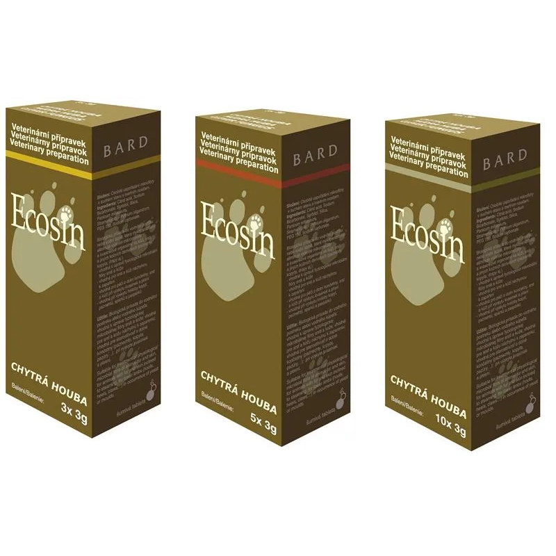 Ecosin - Múdra huba tbl. 10 x 3 g Ecosin - Múdra huba tbl. 10 x 3 g