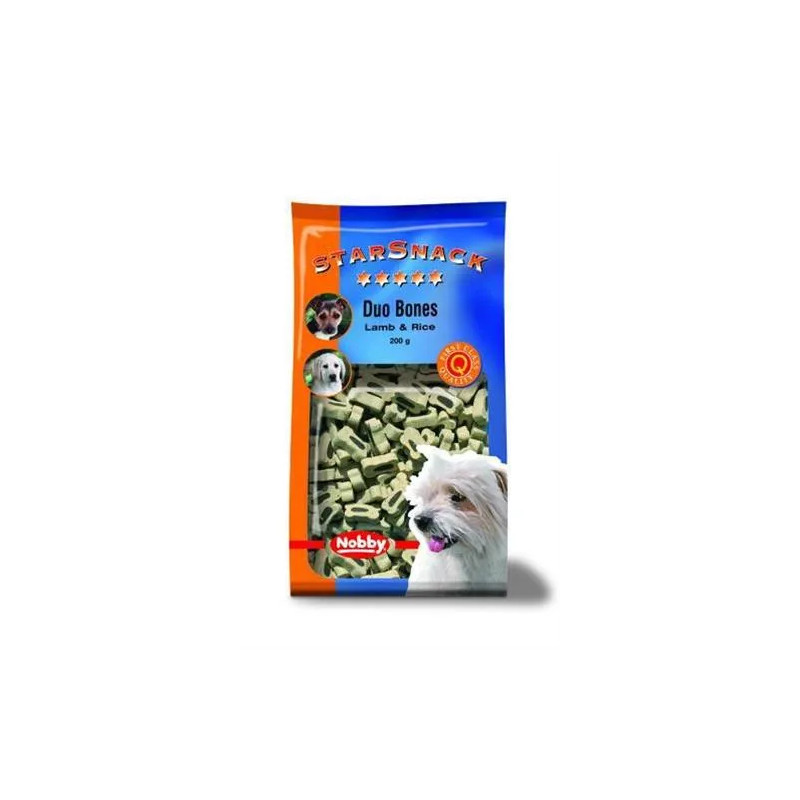 Pamlsok Nobby StarSnack Duo Bones Large Lamb 200 g Pamlsok Nobby StarSnack Duo Bones Large Lamb 200 g