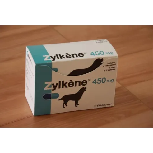 Zylkéne 450 mg 10 x 10 cps.