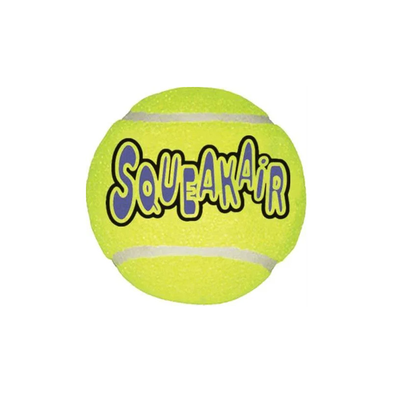 Hračka Kong Dog SqueakAir Lopta s pískatkom tenis, guma vulkanizovaná, L