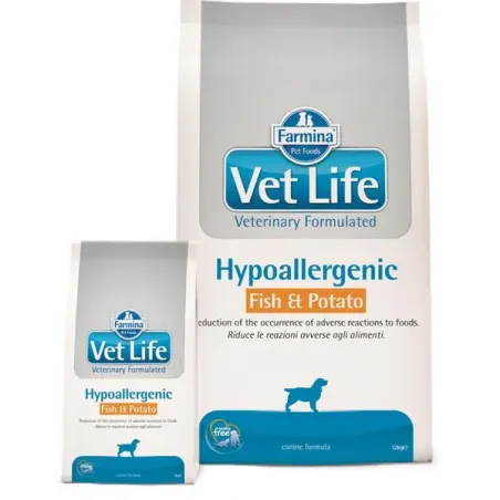 Farmina Vet Life dog hypoallergenic, fish & potato 2 kg