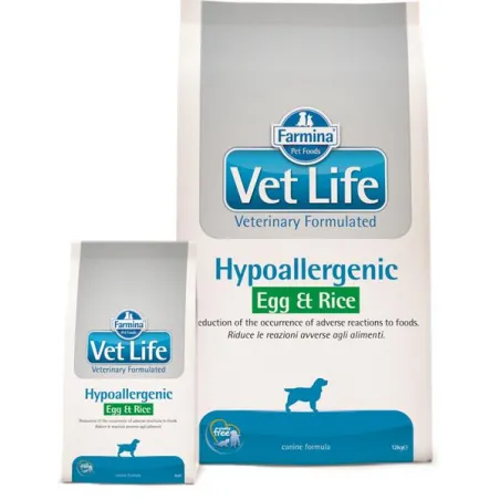 Farmina Vet Life dog hypoallergenic, egg & rice 12 kg