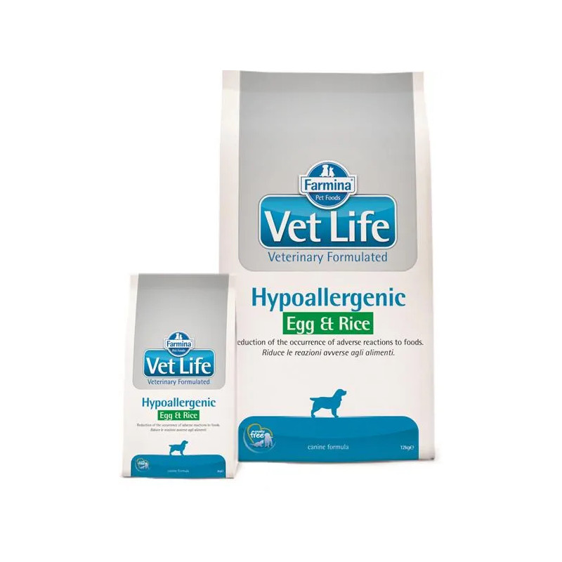 Farmina Vet Life dog hypoallergenic, egg & rice 12 kg