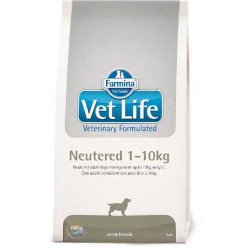 Farmina Vet Life dog neutered 1-10 kg, 10 kg