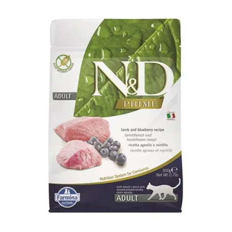 Farmina N&D cat PRIME (GF) adult, lamb & blueberry 0,3 kg