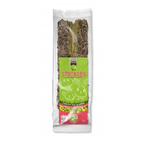 Pamlsok SUPREME hlodavce Stickle Timothy Hay & Herbs ZB 100g