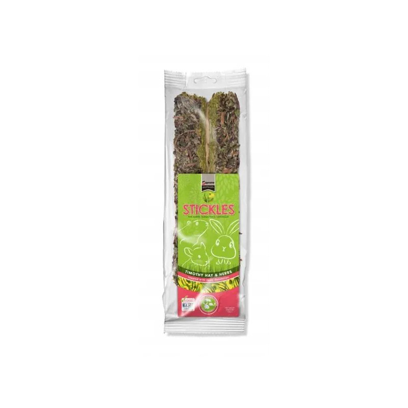 Pamlsok SUPREME hlodavce Stickle Timothy Hay & Herbs ZB 100g