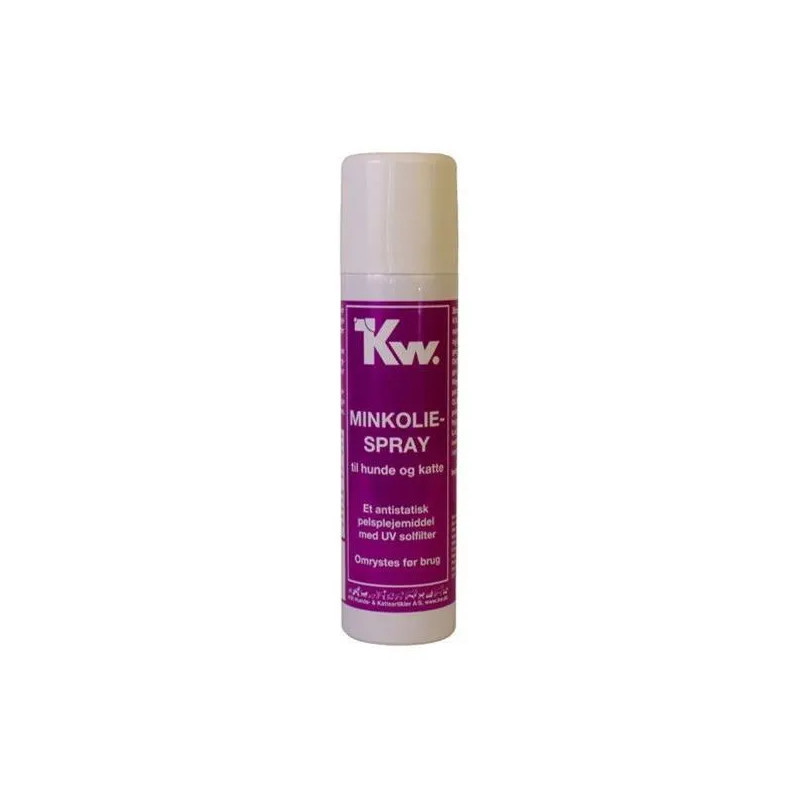Spray KW antistatický s norkovým olejom 220 ml