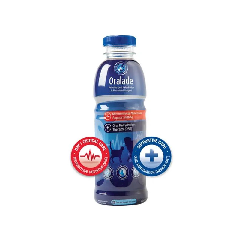 Oralade GI rehydratačný roztok pre psy a mačky 500 ml