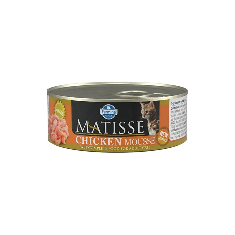 Farmina MO P MATISSE cat chicken mousse (pena), konzerva 85 g