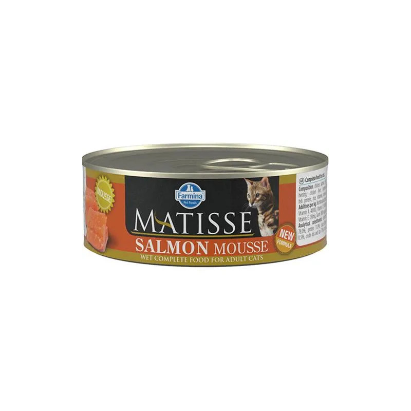 Farmina MO P MATISSE cat salmon mousse (pena), konzerva 85 g