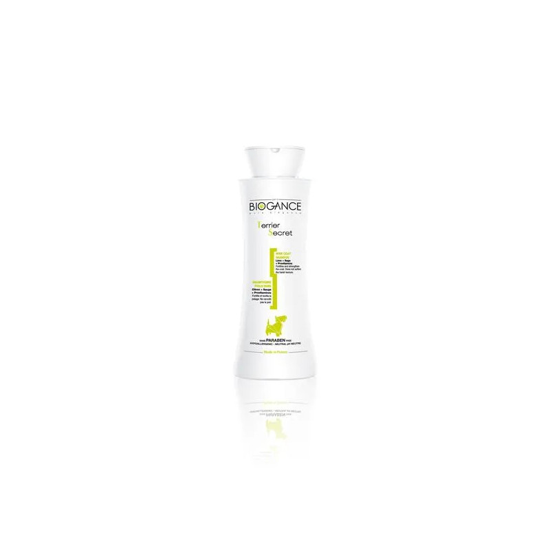 Šampón BIOGANCE Terrier Secret (Wire Coat) 250 ml (pre teriéry)
