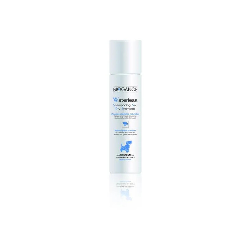 Šampón BIOGANCE bezoplachový Waterless Dog dry (sprej) 150 ml Šampón BIOGANCE bezoplachový Waterless Dog dry (sprej) 150 ml