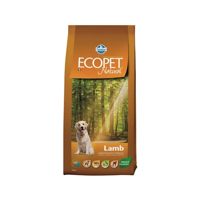 Ecopet Natural Lamb dog adult Medium 12 + 2 kg Ecopet Natural Lamb dog adult Medium 12 + 2 kg