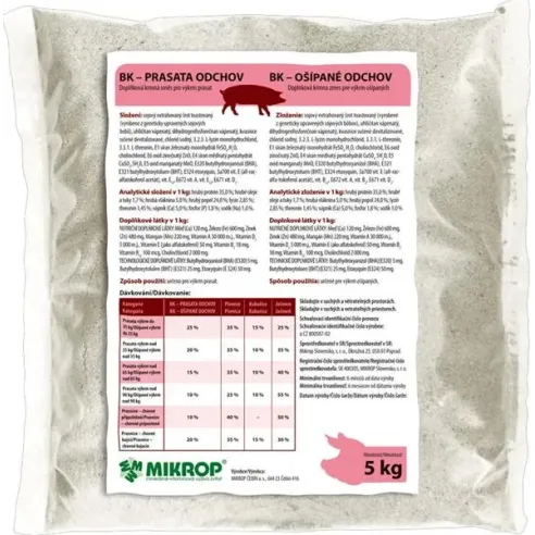 MIKROS Bielkovinový koncentrát Ošípané 5 kg