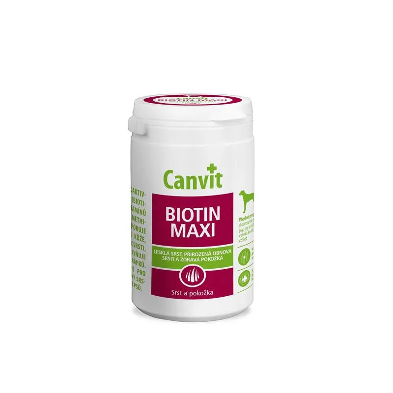 Canvit Biotin Maxi pre psy 76 tbl. 230 g