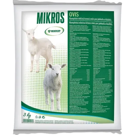 MIKROS Telmilk ovis mlieko pre jahňatá a kozľatá 3 kg