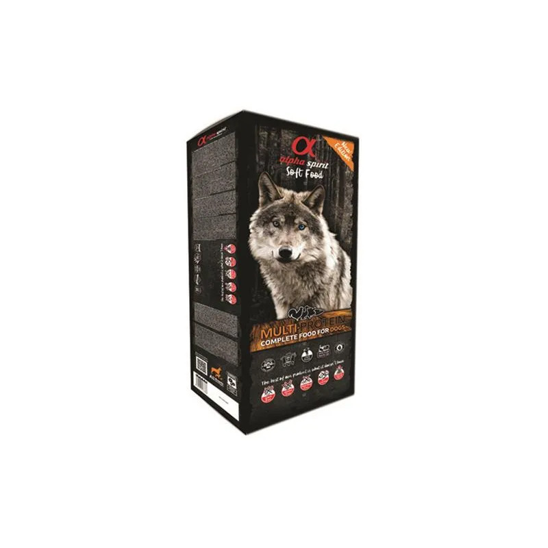 Alphaspirit Complete dog Soft Food - Multiprotein 200 g - 4 druhy mäsa