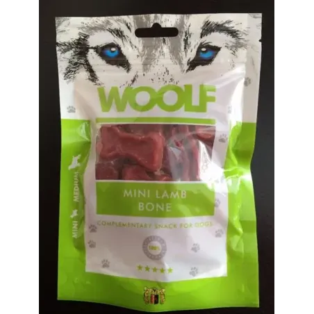 Pamlsok Woolf Dog Lamb Mini Bone 100 g