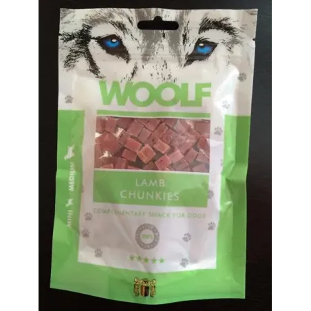 Pamlsok Woolf Dog Lamb Chunkies 100 g