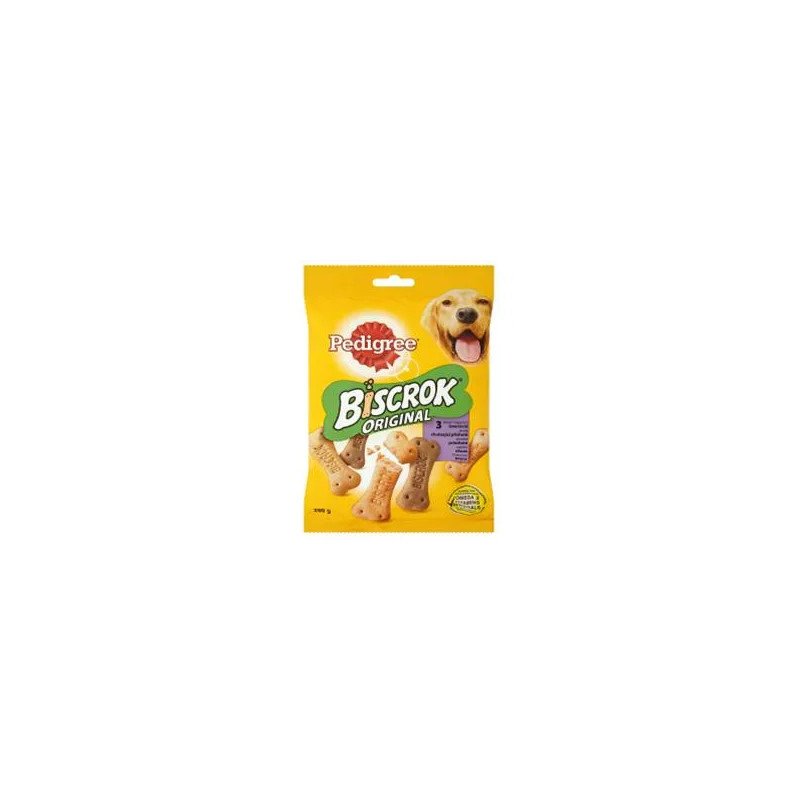 Pamlsok Mars PEDIGREE dog Biscrok s hovädzím & kuracím mäsom a jahňacou príchuťou 200 g