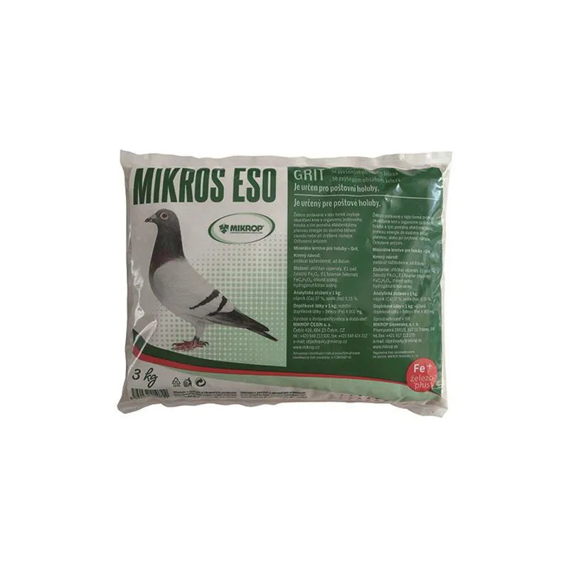 MIKROS ESO grit so železom 3 kg