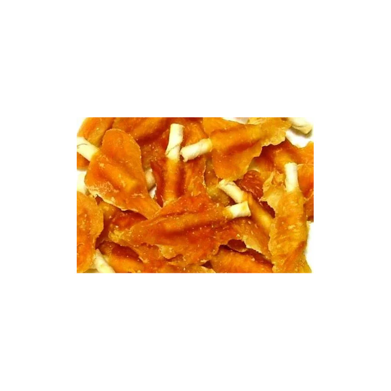 Pamlsok Salač Plátok kurací s kalciovou tyčkou 6 cm 250 g