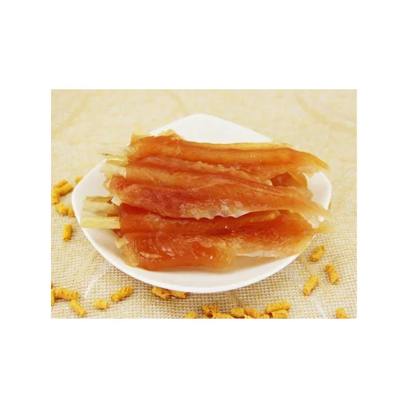 Pamlsok Salač Plátok kurací s kalciovou tyčkou 12 cm 400 g