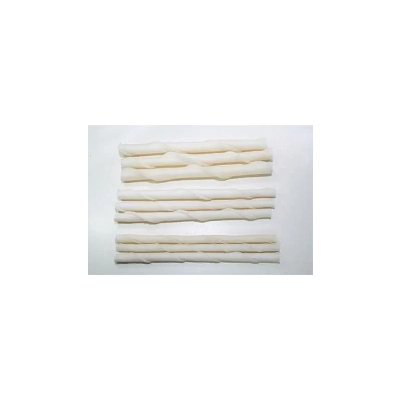 Pamlsok Salač Tyč biela točená 12 cm x 9-10 mm, 100 ks