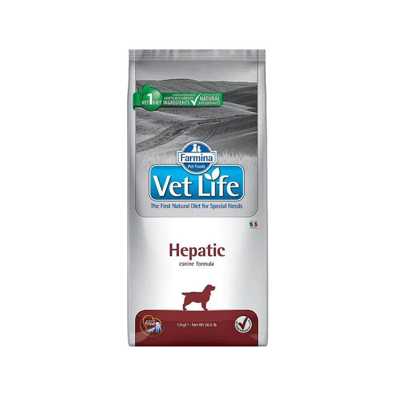 Farmina Vet Life dog hepatic 12 kg