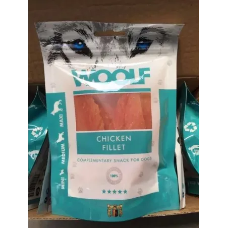 Pamlsok Woolf Dog Chicken Fillet 100 g