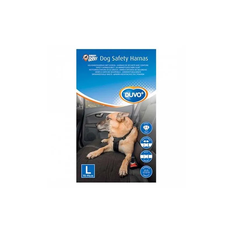 Autopás bezpečnostný DUVO+ Harness L 70 - 95 cm