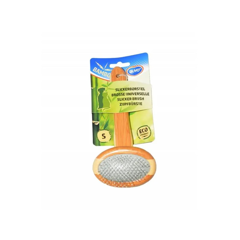 Hrebeň DUVO+ uhladzovač kefa bambus Small18 x 9 cm