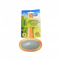 Hrebeň DUVO+ uhladzovač kefa bambus Medium 18 x 10 cm