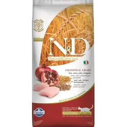 Farmina N&D cat AG adult, neutered, chicken, spelt, oats