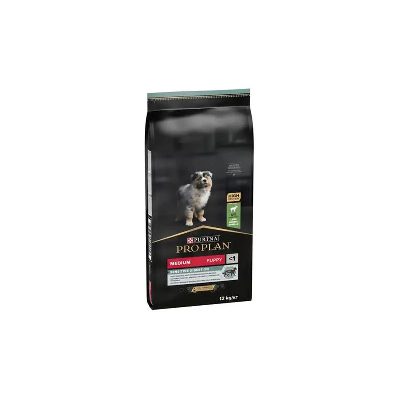 ProPlan MO Dog Puppy Medium Sensitive Digestion jahňa 12 kg