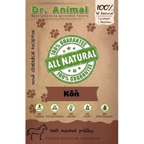 Pamlsok Dr. Animal kôň mäs. prúžky 80g