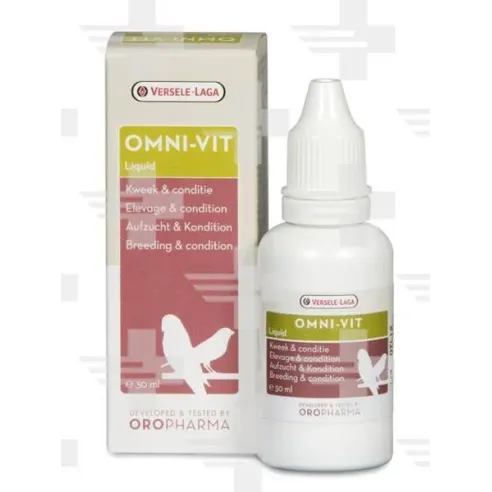 VL Oropharma Omni Vit Liquid- kvapky zlepšujúcu celkovú kondíciu v období chovu a výstav 30 ml