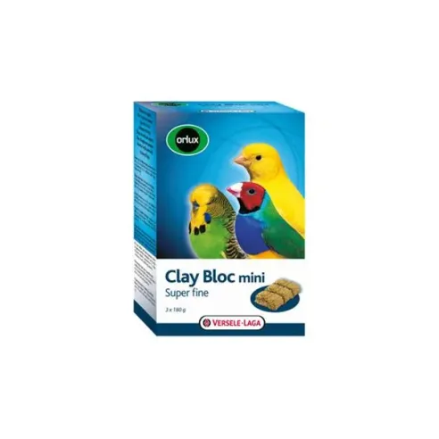 VL Orlux Clay Bloc Mini- jemnejšia ílová tehla delená pre menšie druhy vtákov 540 g