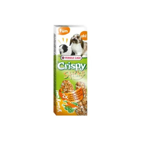 Pamlsok VL Crispy Sticks Rabbits-Guinea Pigs Carrot & Parsley- s mrkvou a petržlenom pre morča/králik 2ks 110 g