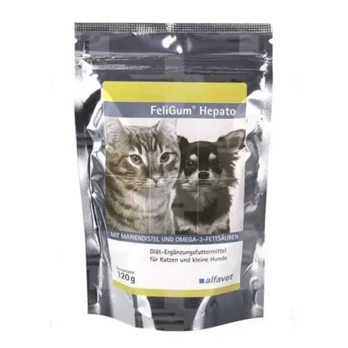 FeliGum Hepato žuv.tbl. 120 g ( 60 ks )